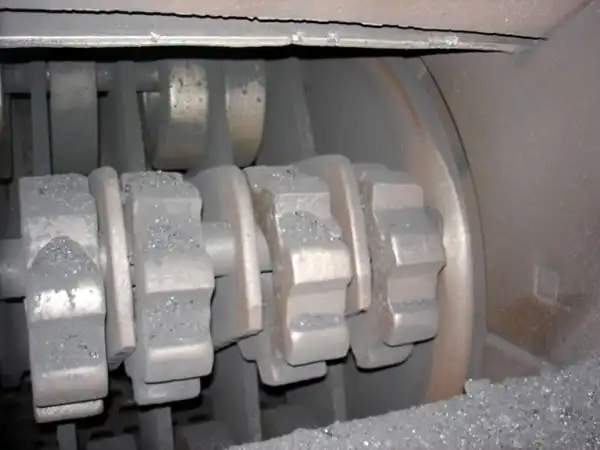 Crusher, magnetic separation, Electric gate, Drum sieve